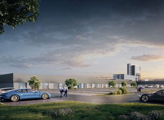 Neubau DLZ Porsche / Bietigheim-Bissingen April 2024 - Juli 2025