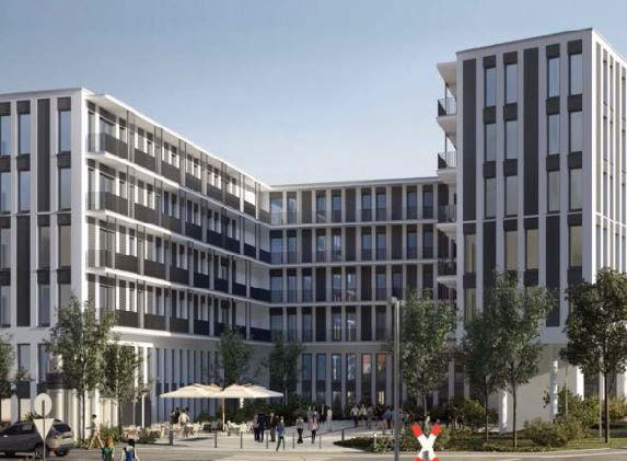 Apartmenthotel Am Wallgraben – <br>Stuttgart-Vaihingen / Stuttgart April 2022 - Januar 2024